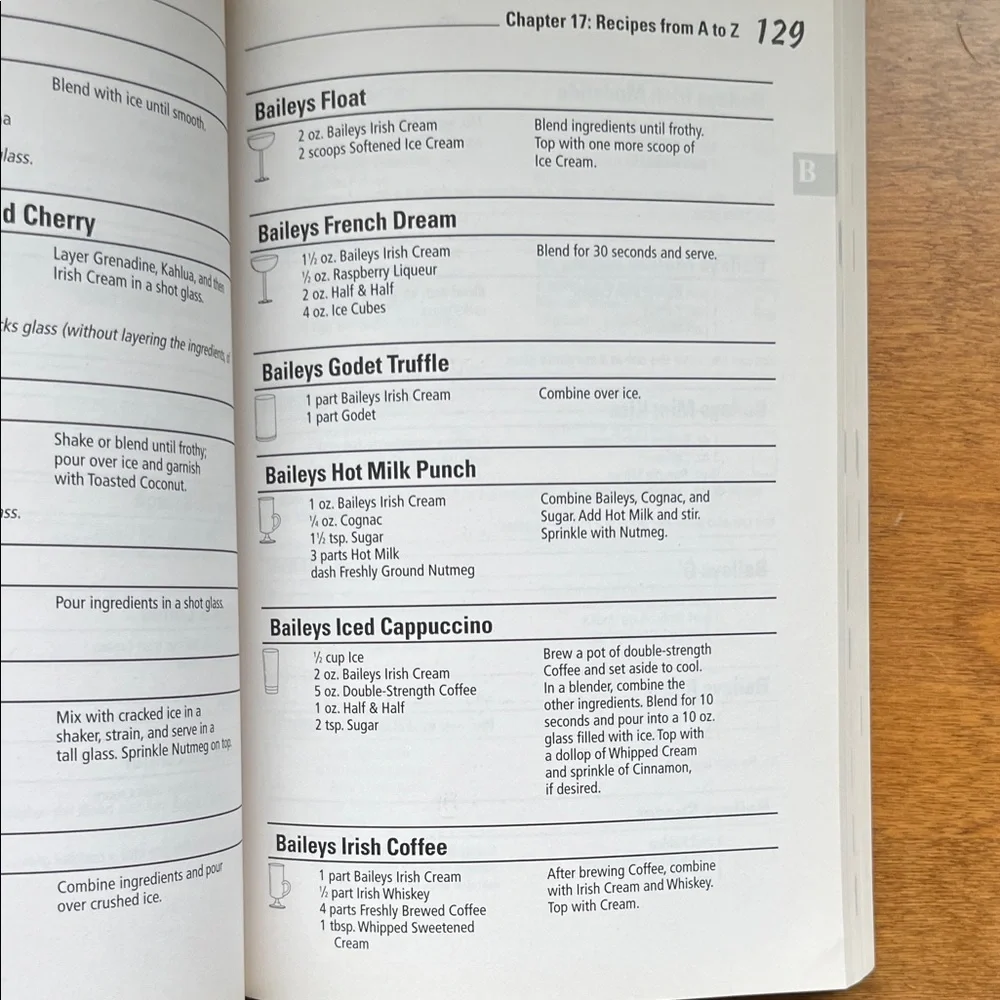 Bartending For Dummies a great book for recipes, with basic bar tools.